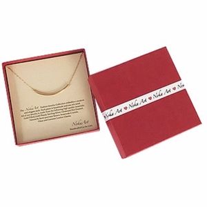 14k Yellow Gold Filled Curved Tube Necklace